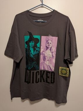 Wicked Graphic Short Sleeve Tee - Gray